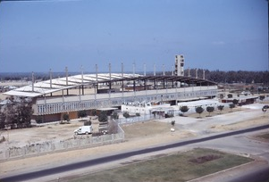 The stadium at Shams Camp.