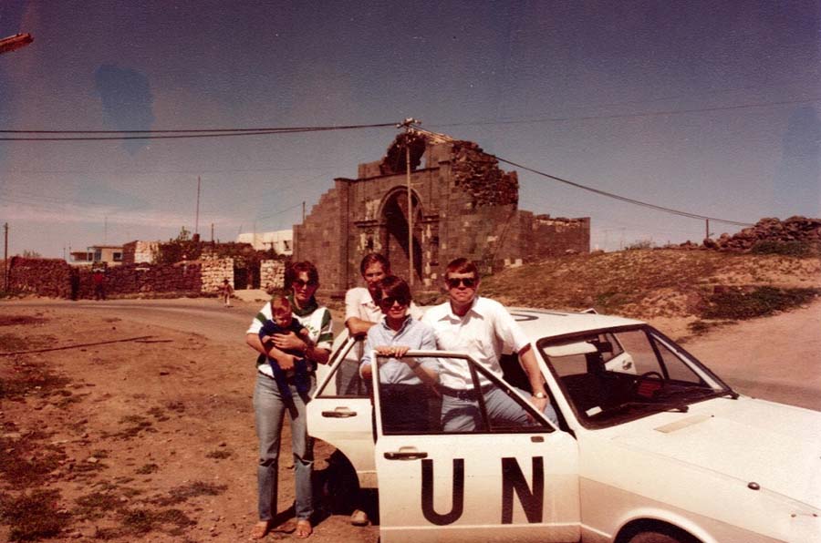 Lingamfelters et Gwythers in Syrie, 1980.